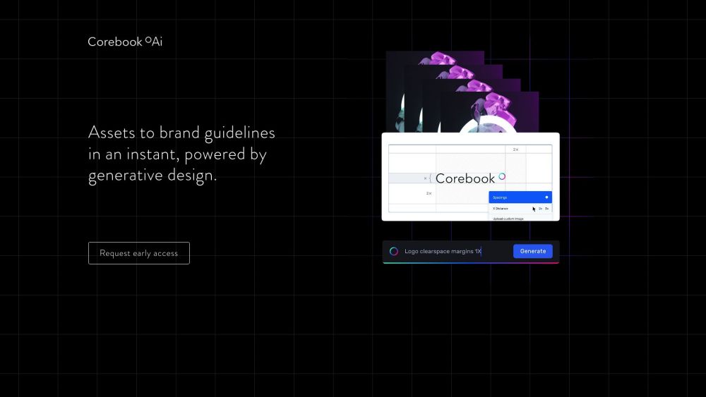 Corebook°Ai: Brand-Building Assistant with Generative Design Tools