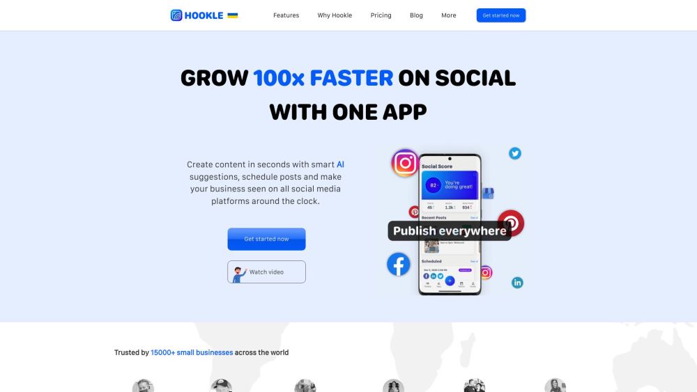 Hookle: AI-Powered Social Media Planner for SMEs – Schedule Posts, Save Time