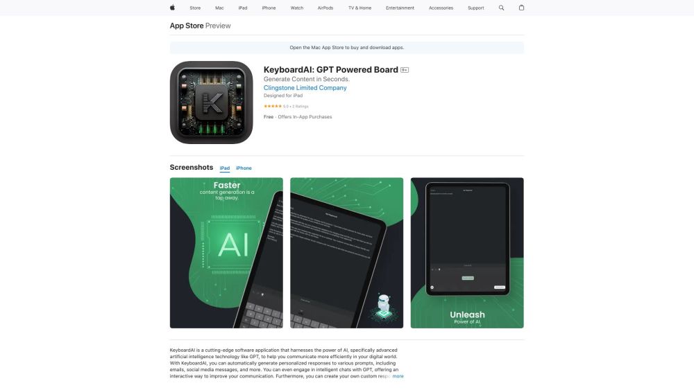 KeyboardAI: AI-Powered Custom Keyboard for Enhanced Productivity