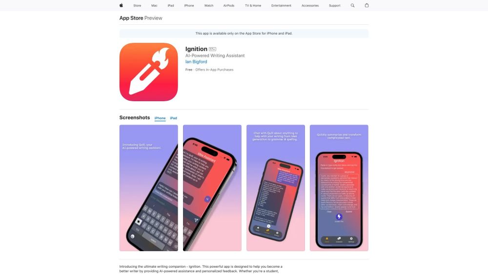 Writing Assistant: AI Editing, Idea Generation, Polished Text