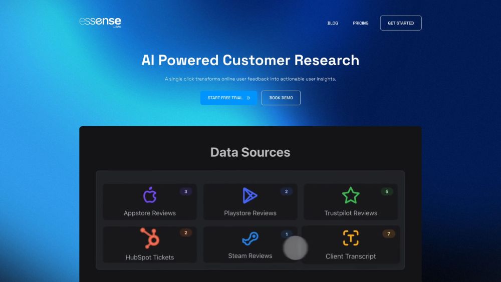 Essense: AI-Powered Feedback Analysis : Fast, Smart, Actionable Insights
