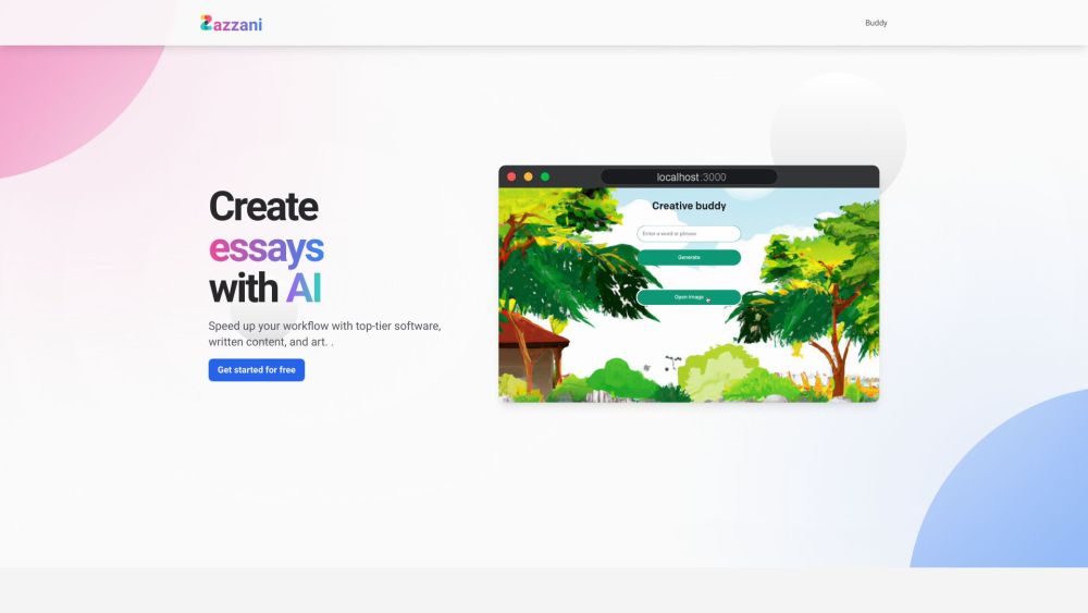Zazzani AI: Streamline Workflows, Boost Productivity with AI : Create, Debug, Generate Content Effortlessly