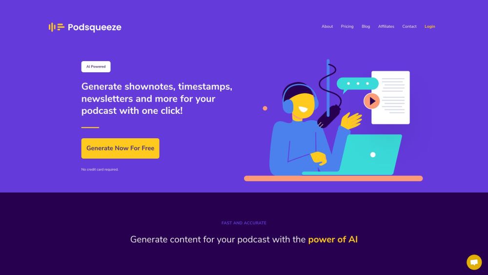 Podsqueeze: AI-Generated Shownotes, Timestamps & Newsletters