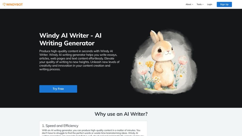 WindyBot AI: Writer, Art Gen, Comprehend, Slack Chatbot Boost Creativity