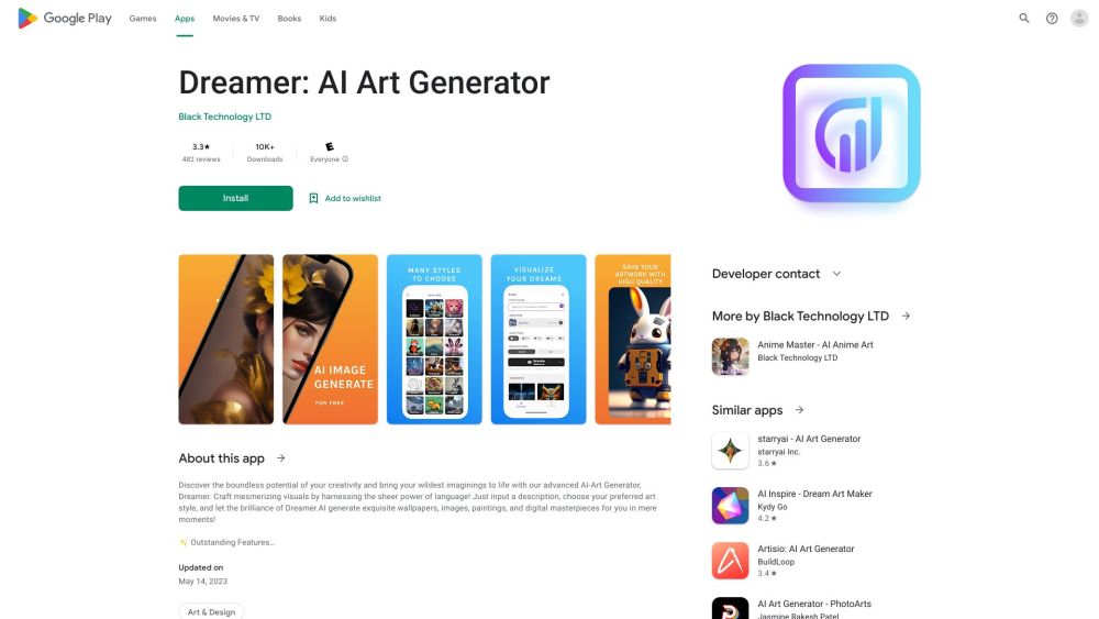 Dreamer: AI-Powered Image Generation with Stable Diffusion v2