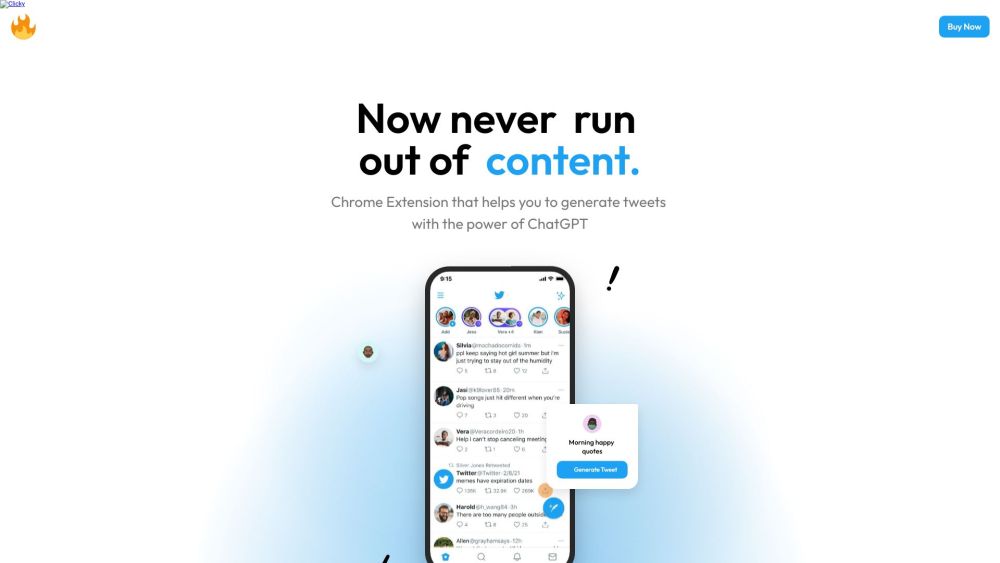 BlueBot: AI-Powered Chrome Extension for Effortless Tweeting