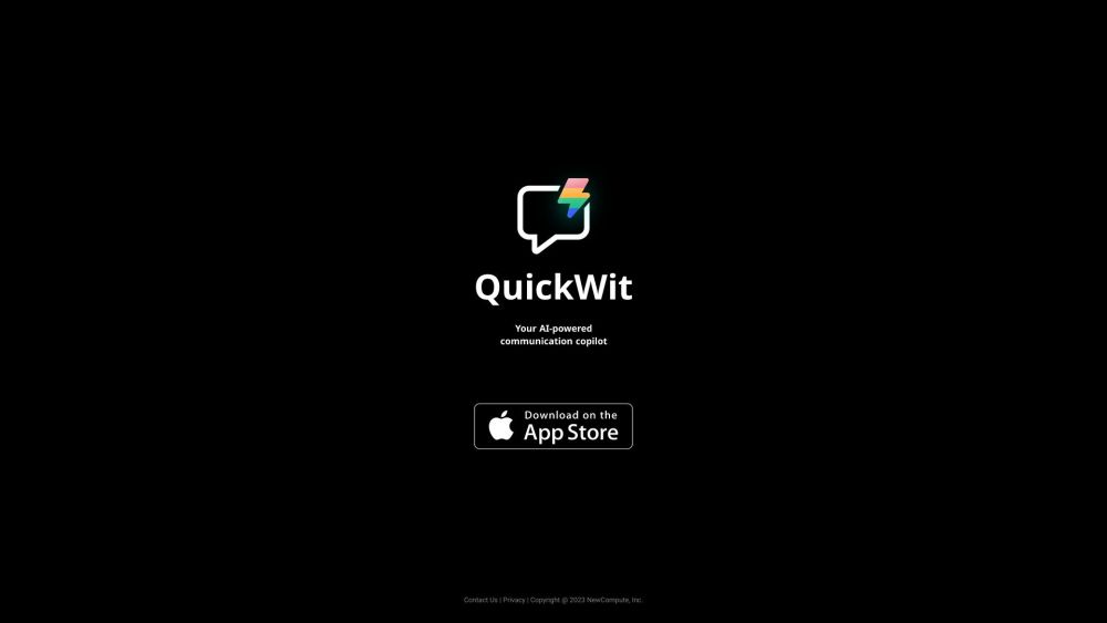 QuickWit: AI Messaging Co-Pilot for Smarter Communication & Productivity