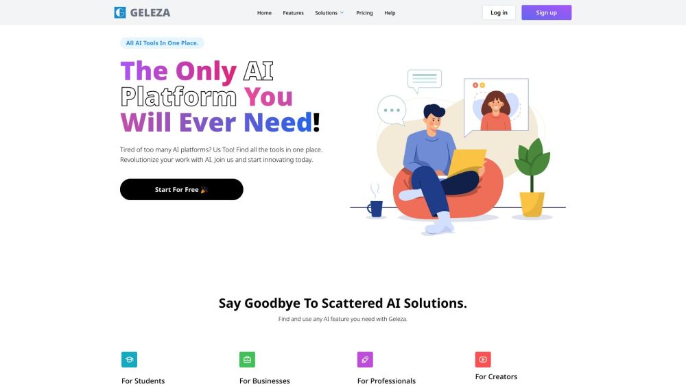 Geleza: Unified AI Platform for Students, Businesses, Creators : Streamline Productivity with Integrated Tools