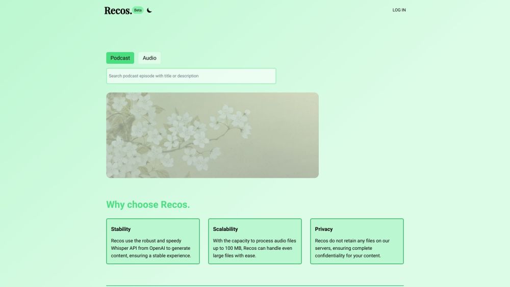 Recos : Stable, Scalable Audio Transcription with OpenAI Whisper API