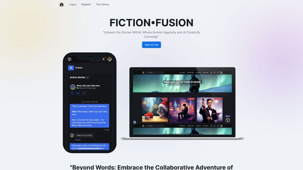 Fiction Fusion: AI & Human Creativity for Limitless Stories