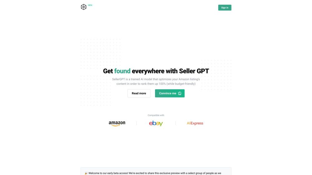 AI Listing Pro: AI-Powered Amazon Content for Higher Sales & Rankings