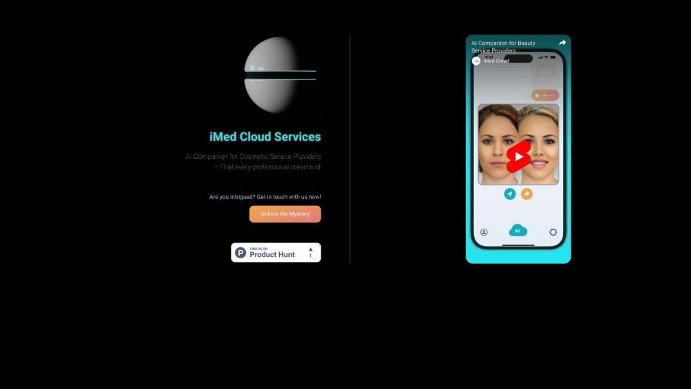 iMed Cloud Services: AI Aid for Aesthetic Service Efficiency : Automate Admin, Streamline Media, Boost Productivity
