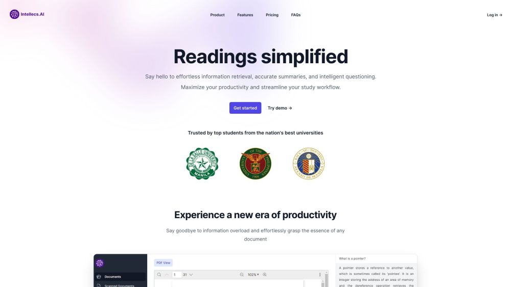 Intellecs.AI: Smart Retrieval, Accurate Summaries, Intelligent Q&A