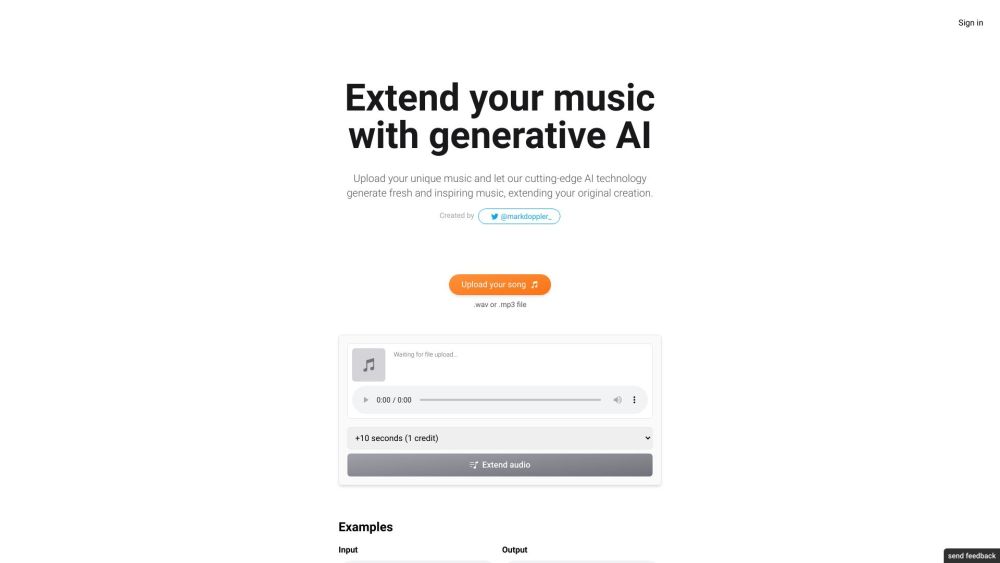 ExtendMusic.AI: AI-Driven Music Enhancement & Track Extension