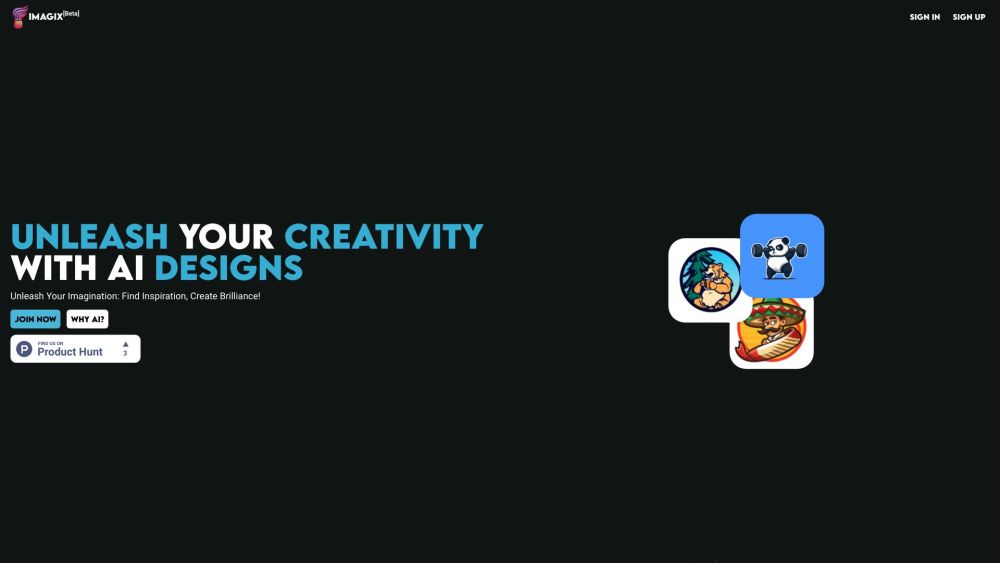IMAGIX: AI Logo Design, Illustration & Content Creation Tool