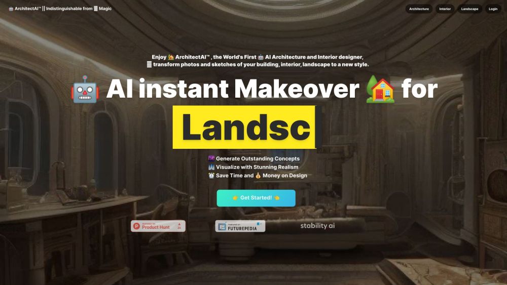 ArchitectAI.app v1.0: AI Design for Architecture & Landscapes