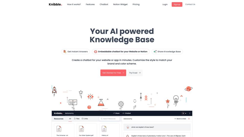 Knibble.AI: Smart Knowledge Companion with Instant Answers