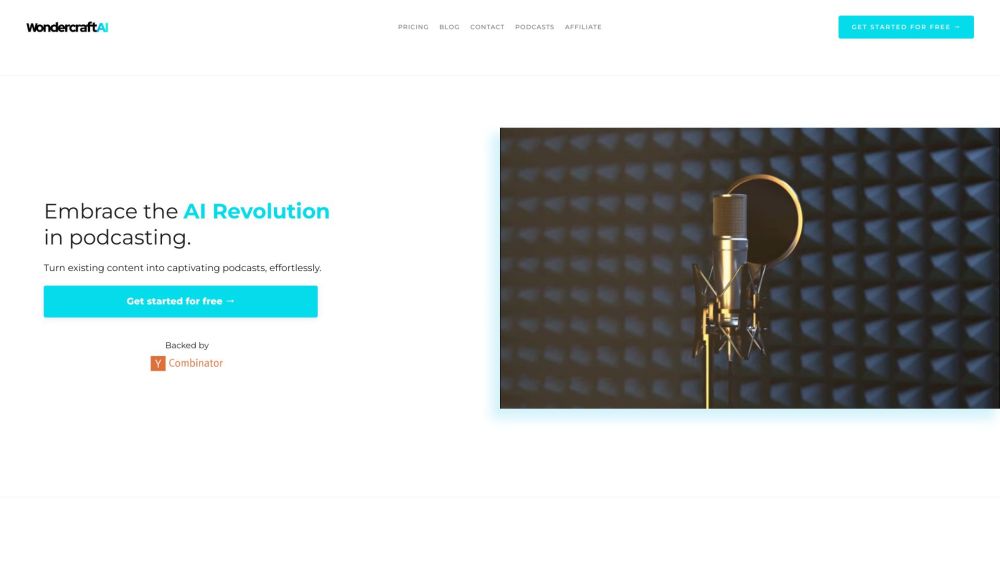 Wondercraft AI : Quick Podcasts with AI Voices, Easy Creation & Engagement