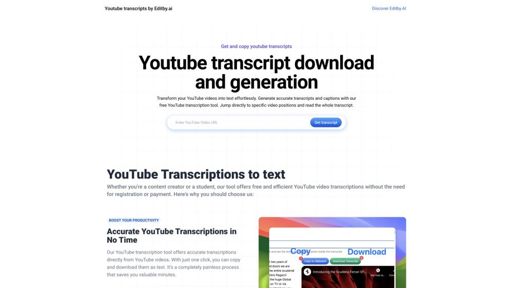 YouTube Transcription Tool: Free, Accurate, Boost Accessibility