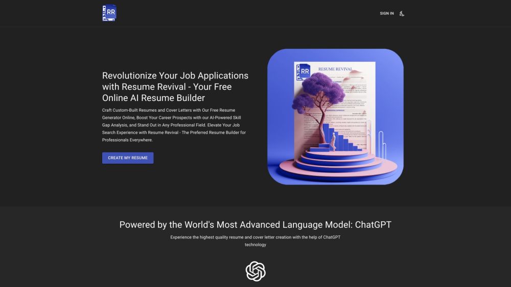 Resume Revival: Free AI Tool for Custom, ATS-Optimized Resumes