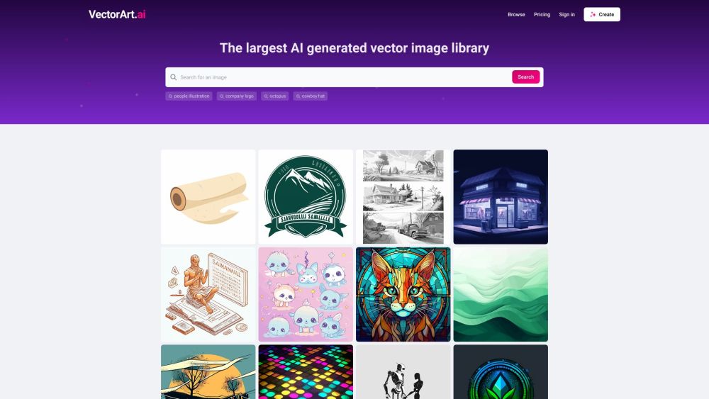 VectorArt.ai: AI-Generated Vector Art & Logos Instantly VectorArt.ai: AI-Generated Vector Art & Logos Instantly