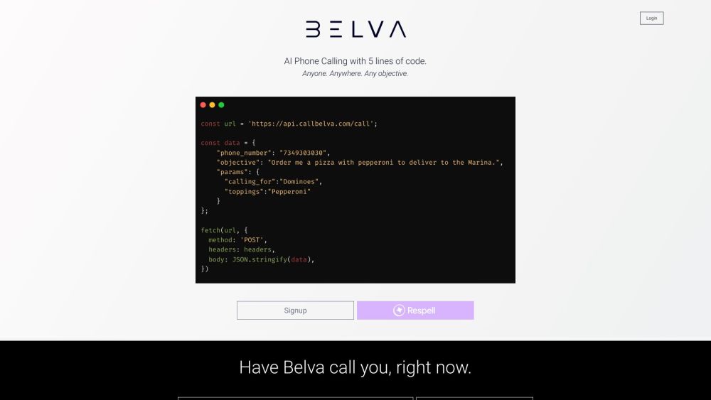 Belva – AI Phone Agent: Manage Tasks & Calls Seamlessly