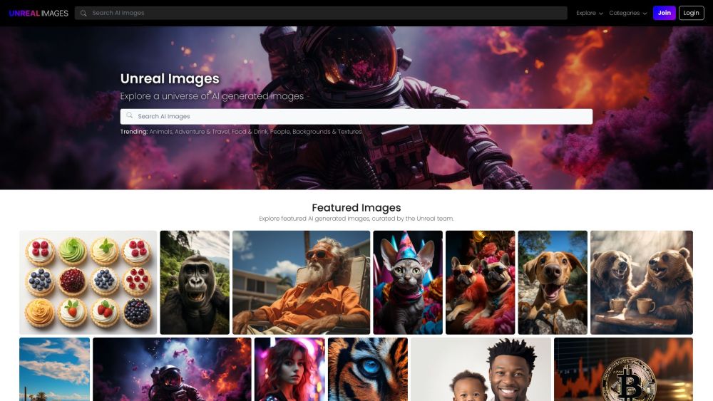 Unreal Images: Free AI-Generated Surreal Stock Photos Library