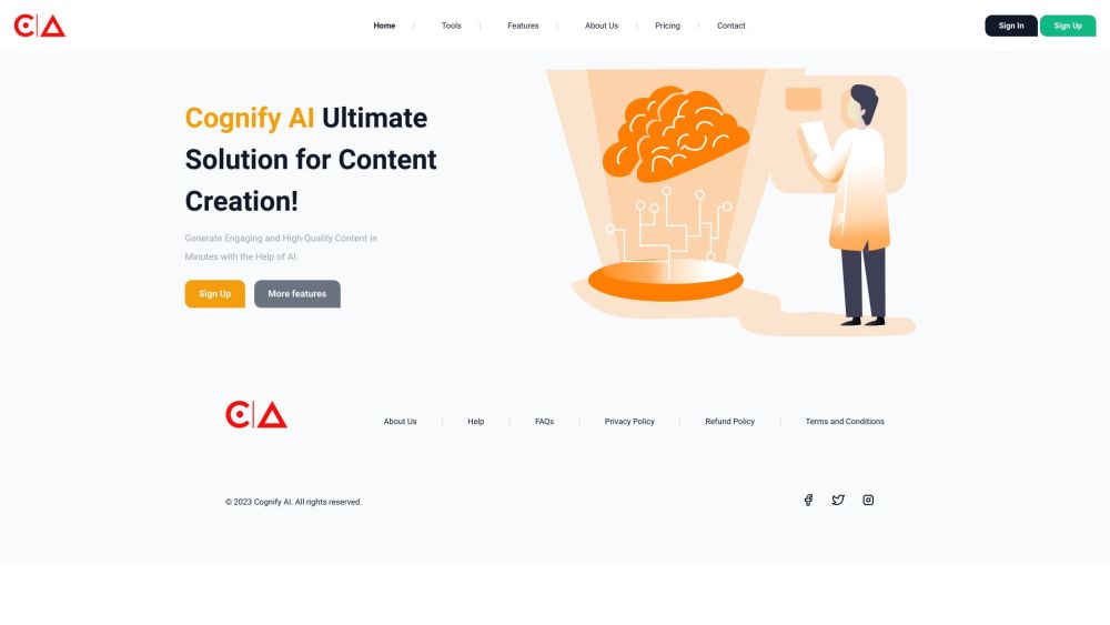 Cognify AI Content Creator: Fast, Quality AI-Powered Content Tool