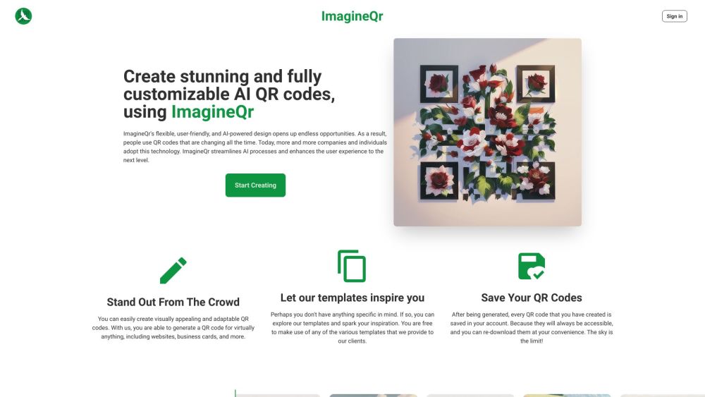 ImagineQr: AI-Powered Custom QR Code Generator for Sleek, Eye-Catching Designs
