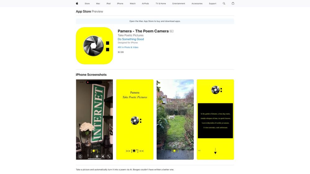 Pamera: AI Turns Pictures Into Poems, Moments Into Art