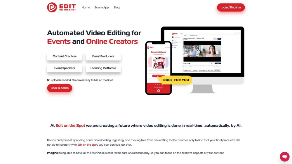 Edit on the Spot: AI Auto-Edits Live Streams to Engaging Highlights