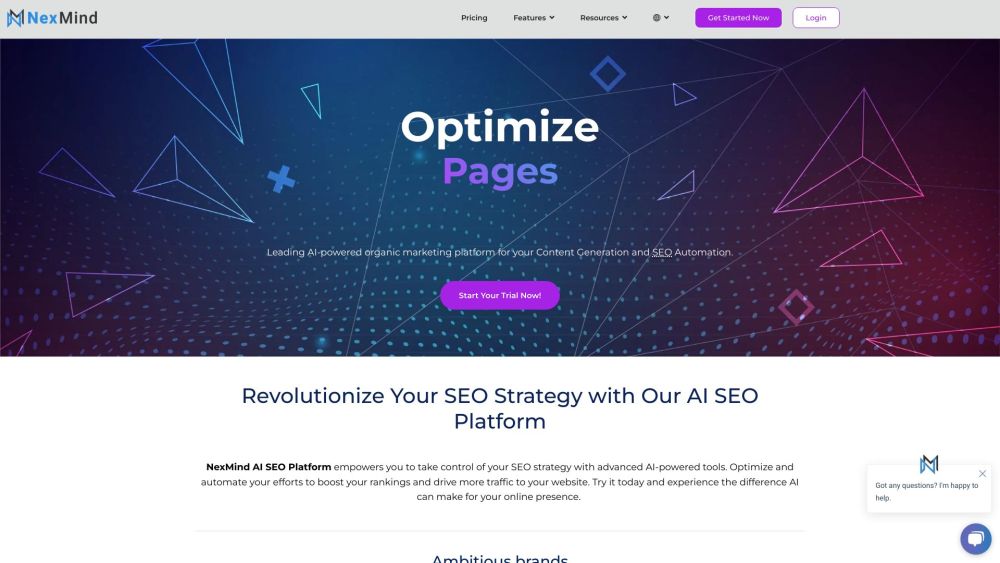 NexMind: AI SEO Tools & Content Writer for Rankings & Traffic