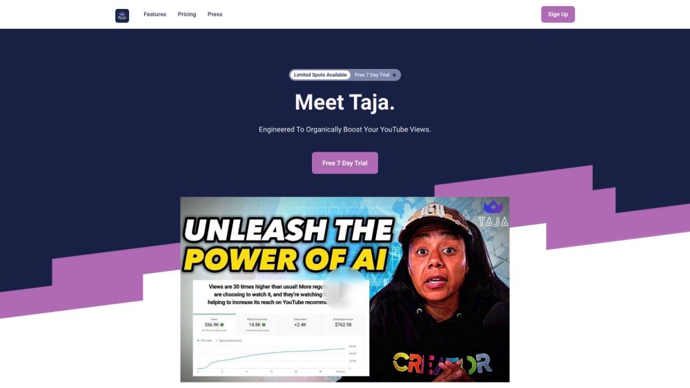 Taja AI: Optimize YouTube Metadata for Maximum Engagement