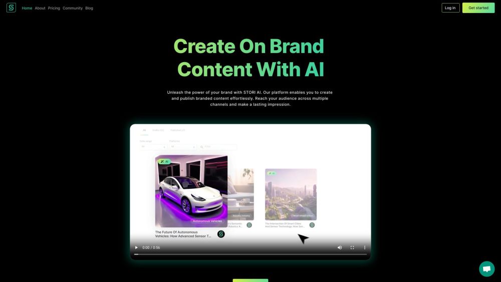 STORI AI: AI-Powered Content Creation for Engaging Social Media Posts