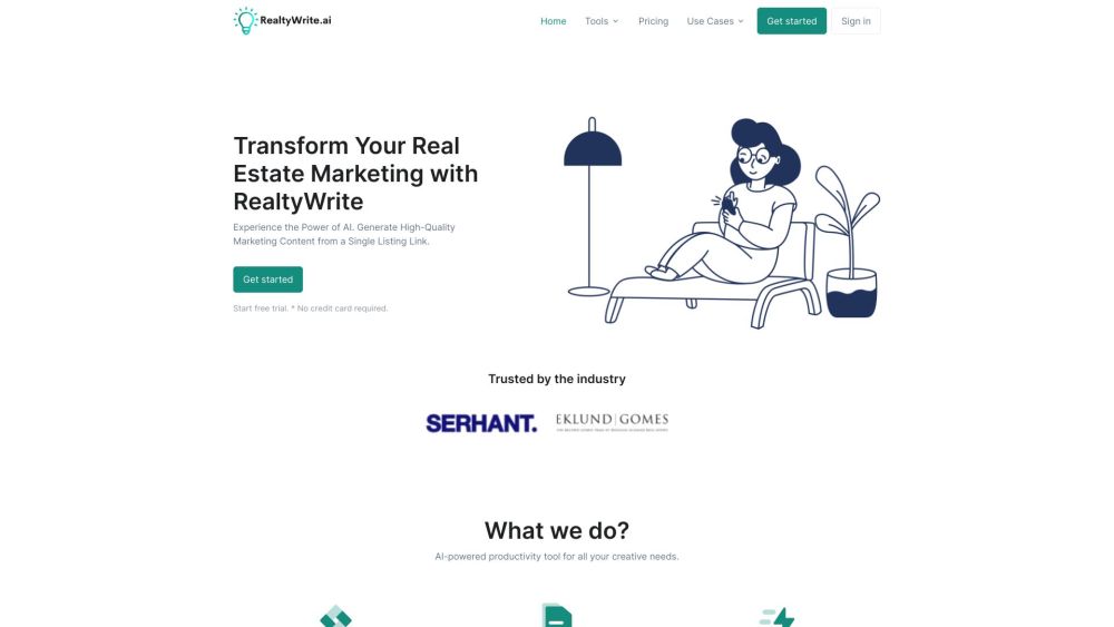 RealtyWrite: AI-Generated Content for Real Estate Marketing Effortlessly