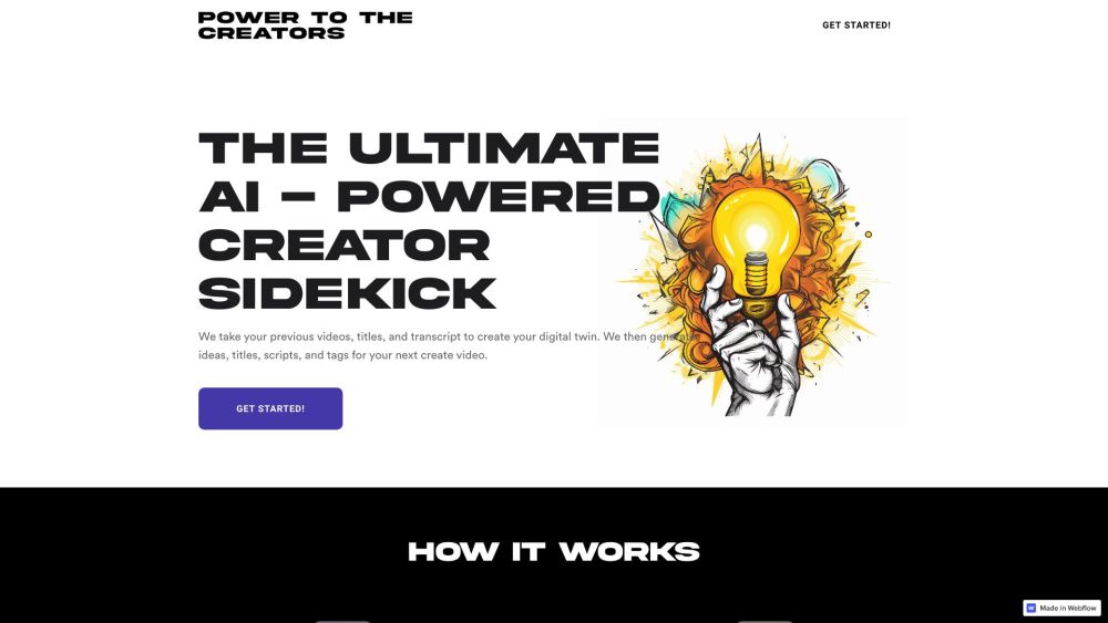 Power to the Creator: AI Ideas, Scripts, Tags for Creators