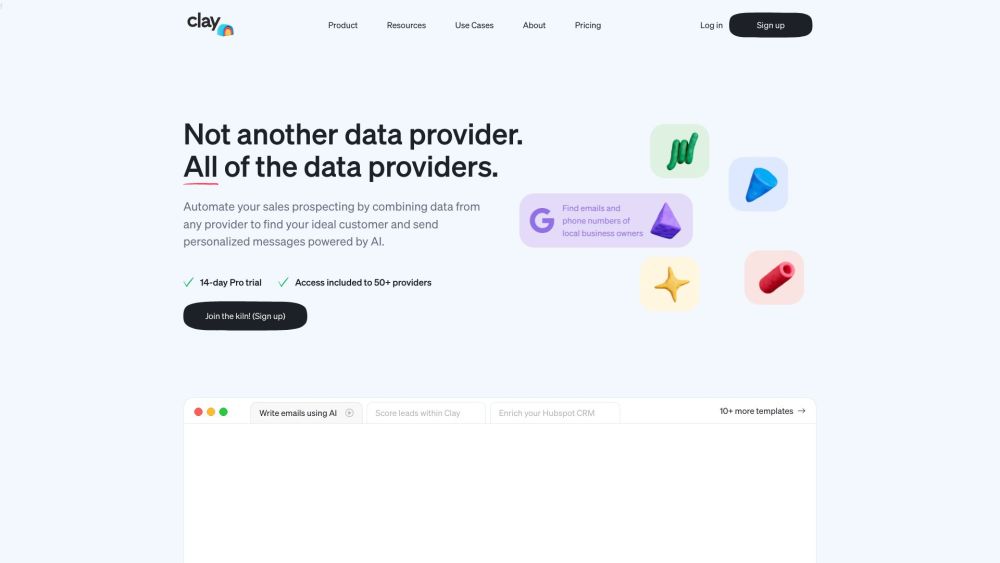 Clay: Automated Lead Gen & 50+ Data Integrations