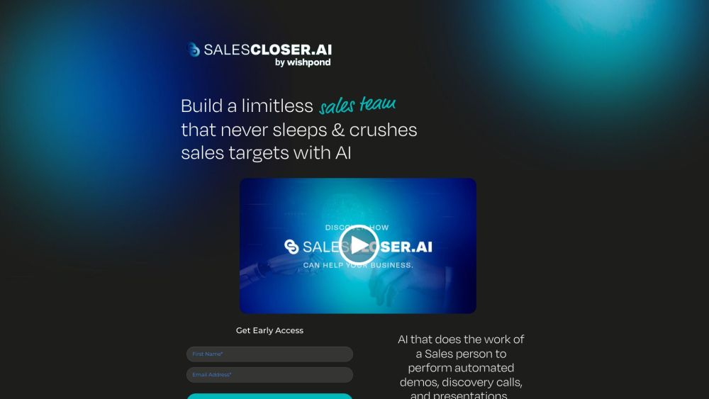 SalesCloser.AI: Automate Demos, Calls & Presentations Without Effort