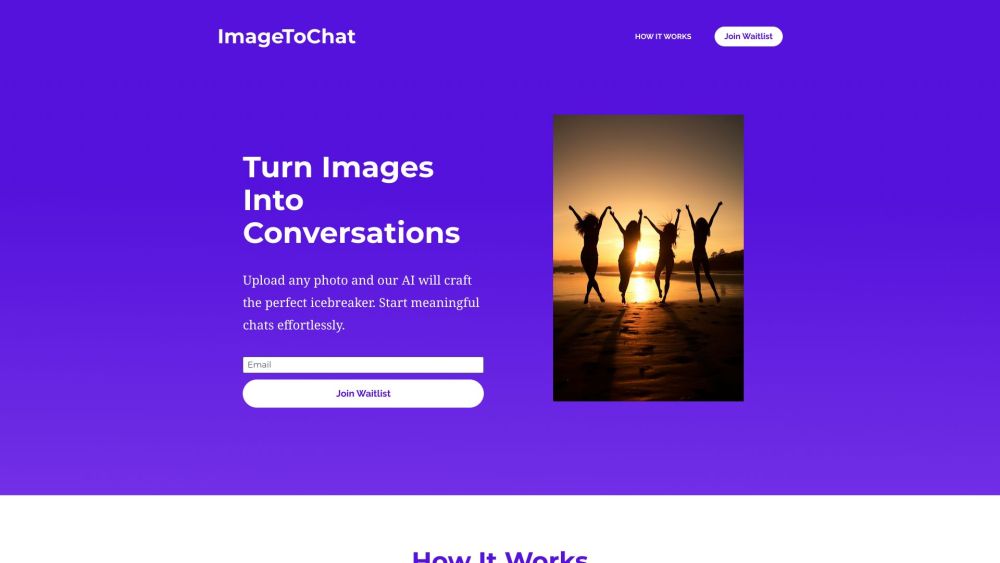 ImagetoChat: Upload Photos, AI-Crafted Icebreakers for Chats
