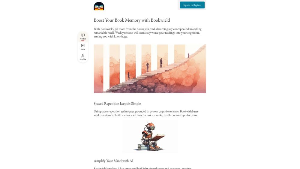 Bookwield: AI & Cognitive Science for Enhanced Book MemoryRetention