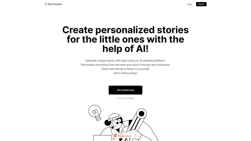 Tiny Pockets: AI-Powered, Customizable, Personalized Kids Stories