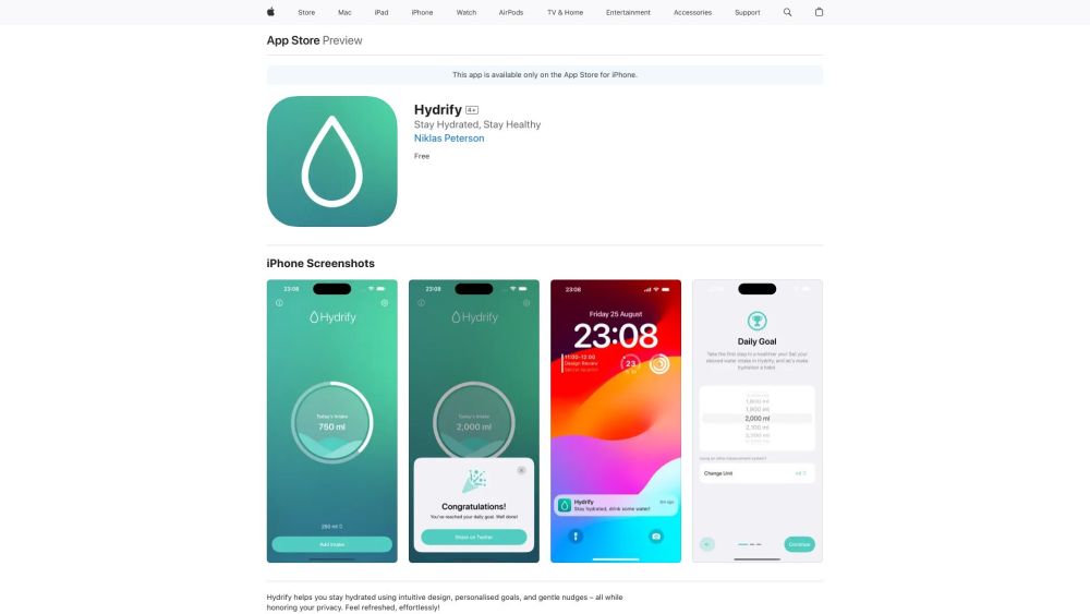 Hydrify : Smart Hydration for Optimal Daily Water Intake