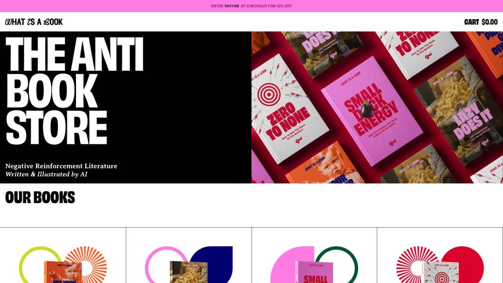 Anti Book Store: Unconventional Ideas & Thought-Provoking Growth
