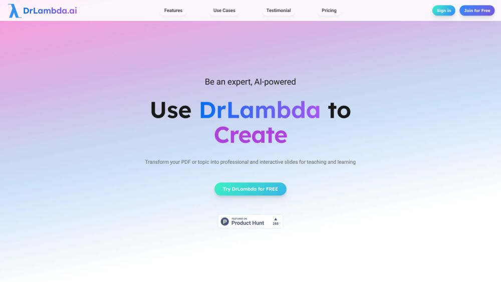 Dr. Lambda: Convert PDFs, Webpages & YouTube to Any Format