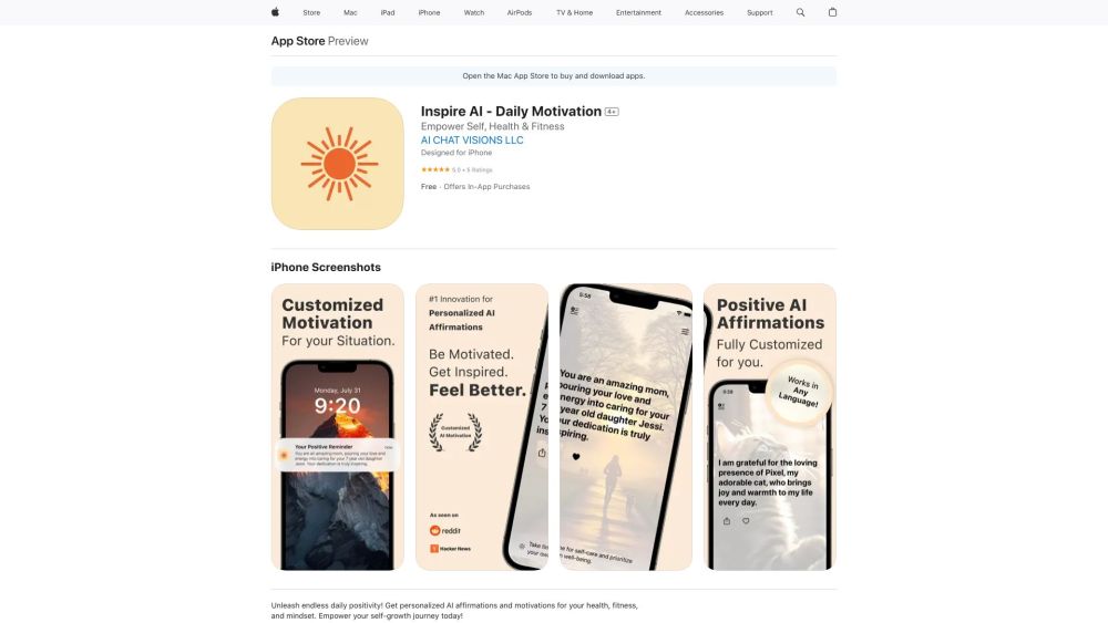 Inspire AI: Daily Inspiration, Progress Tracking, Smart Motivation
