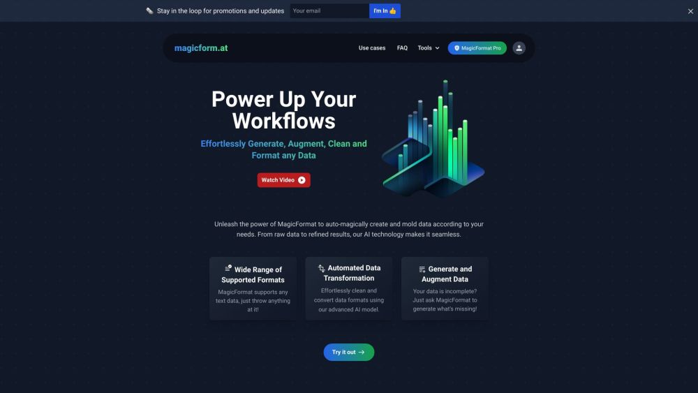 MagicFormat: AI-Powered Data Generation & Formatting Tool