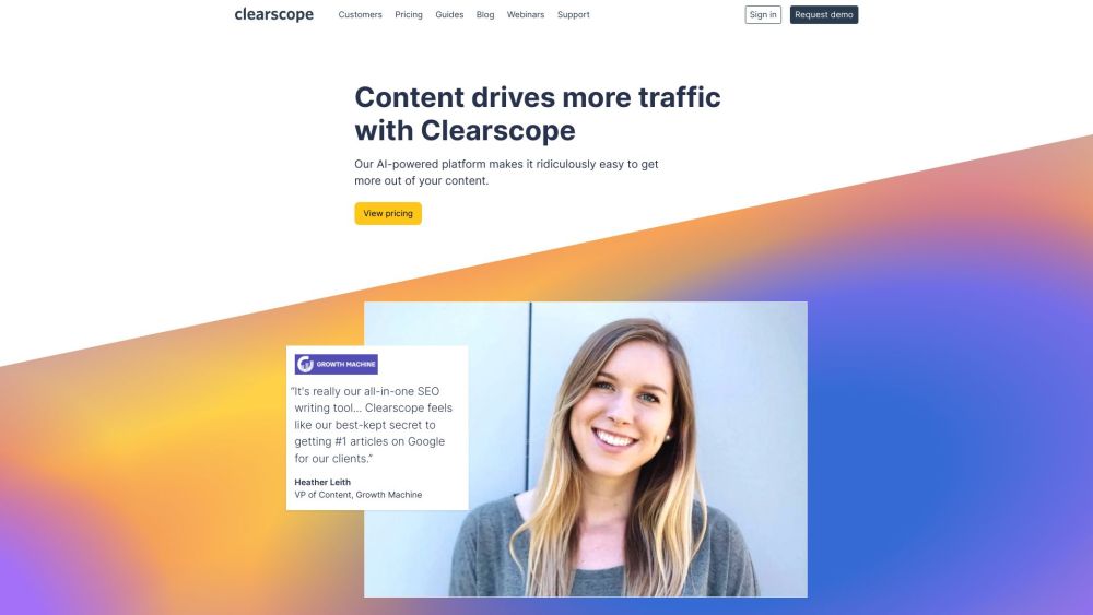 Clearscope: Smart SEO Tools for Effortless Content Optimization & High Search Traffic