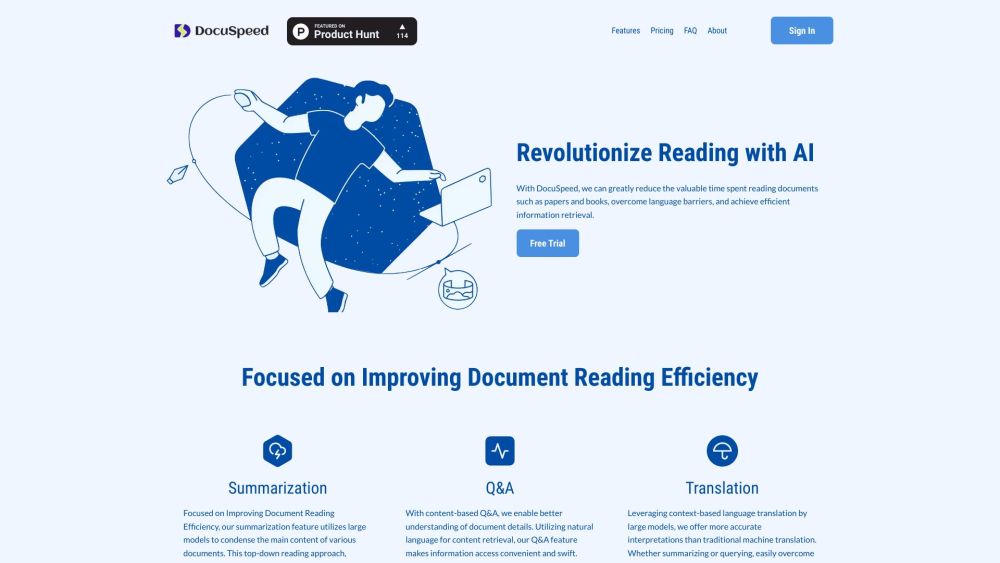 DocuSpeed: AI-Powered PDF Insight Extractor & Translator : Unlock Insights, Translate Texts