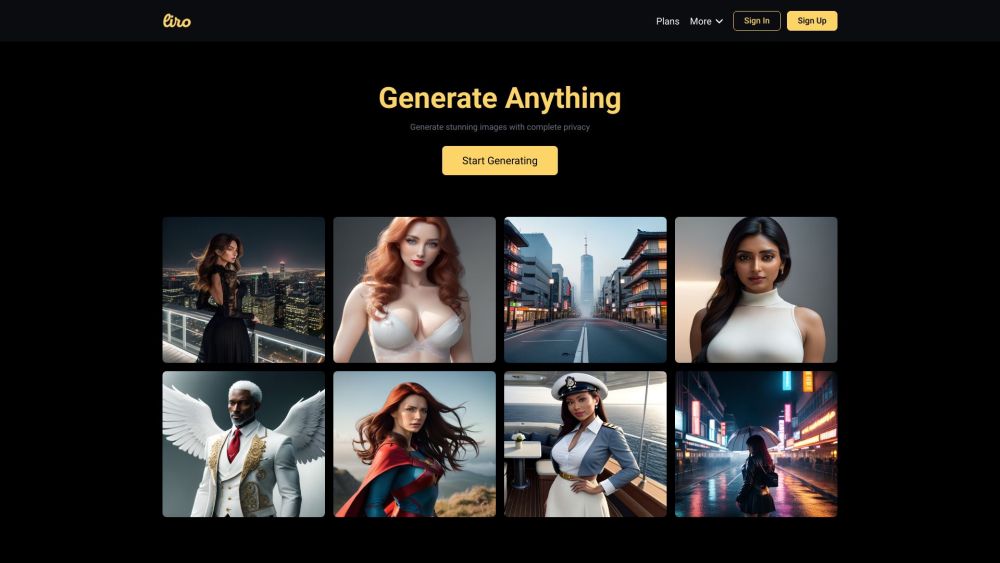 Liro.ai: One-Click AI Image Generator for Stunning Visuals