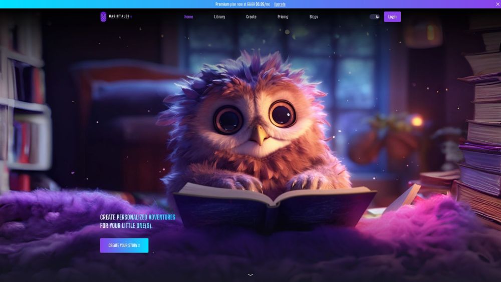 MagicTales: AI-Crafted Personal Stories, Audio & Illustrated Ebooks